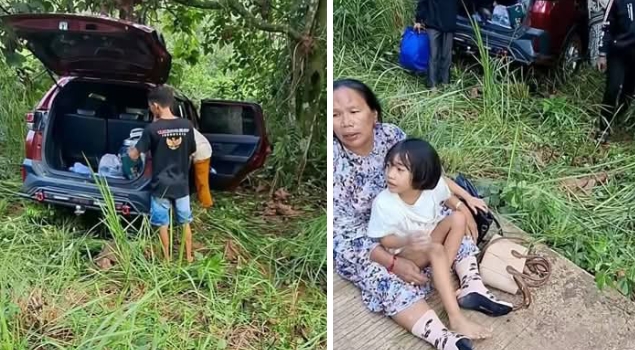 Kecelakaan di Jalan Lintas PALI–Cecar, Pengendara Asal Muratara Selamat Meski Kendaraan Rusak
