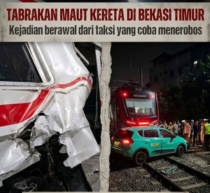 Daftar Korban KA Argo Bromo Tabrak KRL Commuter Line Di Stasiun Bekasi Timur 3 Orang Meninggal Dengan Total 53 Korban Baik Meninggal Dan Luka -Luka