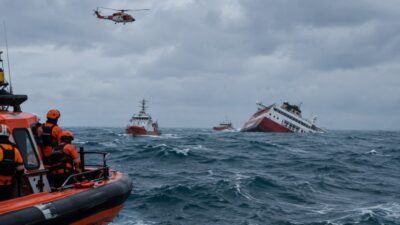 Kapal Virgo Tranport 8 Terbalik Di Laut Jawa, 129 Orang Masih Dalam Pencarian